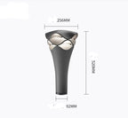 Carré landscape light pillar mount style