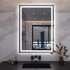 Miroir Clair Anti-Fog LED Mirror Light - mounted above bathroom vanity