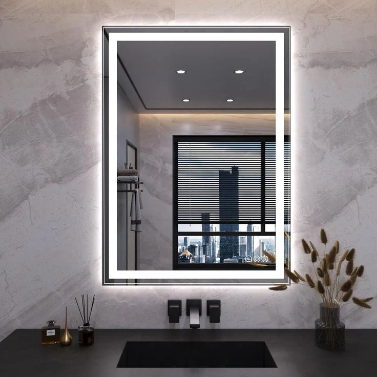 Miroir Clair Anti-Fog LED Mirror Light - mounted above bathroom vanity