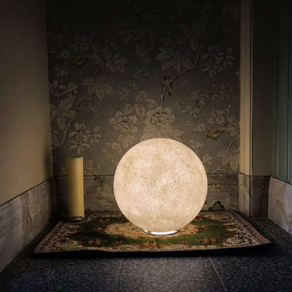 Lune moon lamp full silhouette on floor stand