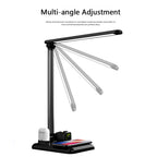 4 In 1 LED Desk Lamp Light Wireless Charger – detail view 3 | Belloriana