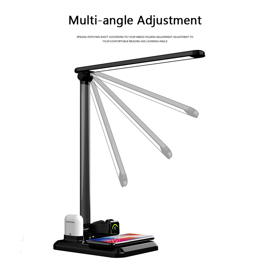 4 In 1 LED Desk Lamp Light Wireless Charger – detail view 3 | Belloriana