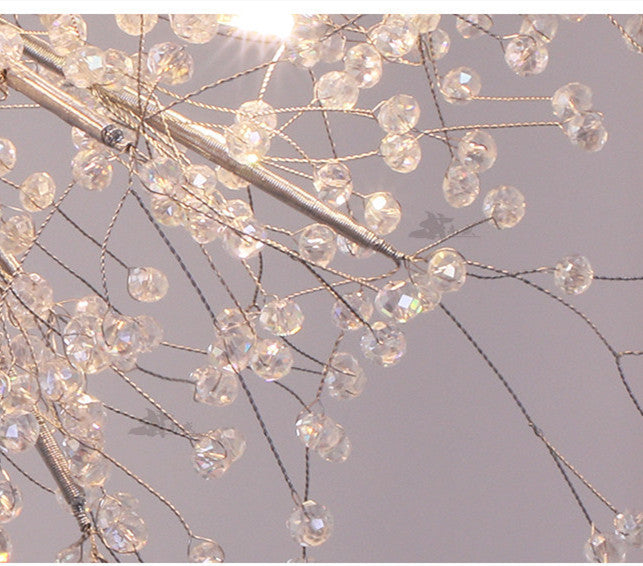 Cascade lamp light refraction detail