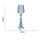 Ajour Sculptural Hollow Floor Lamp - base and shadow detail