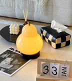 Poire touch lamp switched on