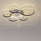 Ceiling Suction Living Room Bedroom Fan Light – detail view 3 | Belloriana