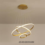 Living Room Chandelier Dining Room Lamp Intelligent Simple Household Chandelier – detail view 2 | Belloriana