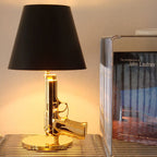 Petit Or lamp detail of gold finish