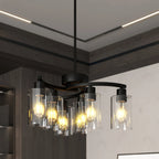 Suspension trio noir ambiance