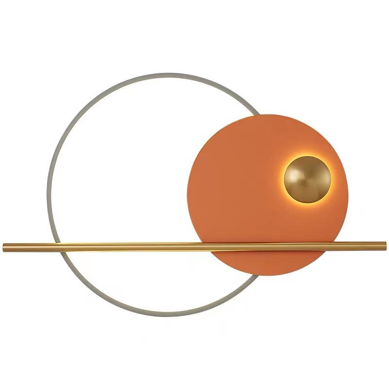 Ivoire Minimalist Bedside Wall Lamp - full profile side view