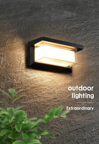 Rivage Waterproof Outdoor Wall Lantern - close-up of lantern housing