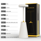 Nomade Portable Rechargeable Lamp - carried by hand outdoors