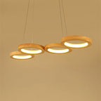 Simplicity Solid Wood Dining Pendant Circle – detail view 1 | Belloriana