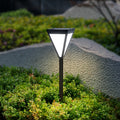 Villa Minimaliste solar ground light in a lawn
