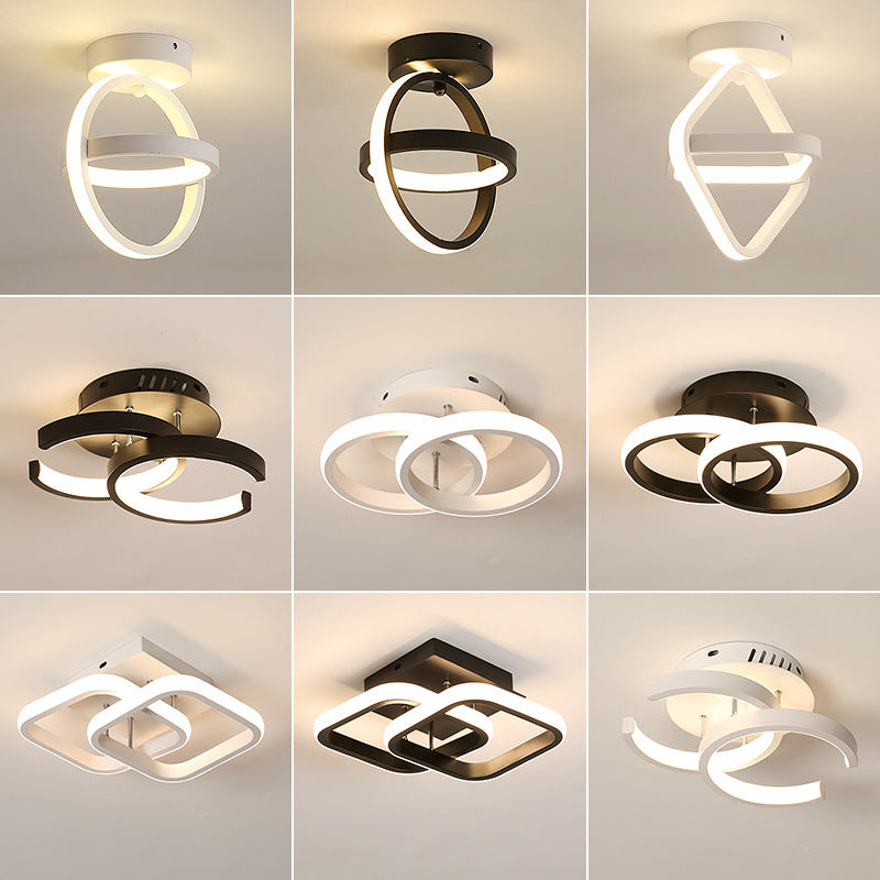 Sobre Simple Ceiling Light - side profile detail