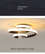 Simple And Modern Metal LED Lighting Ceiling Light – detail view 2 | Belloriana