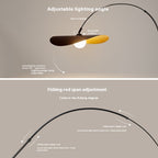 Chapeau floor lamp full silhouette