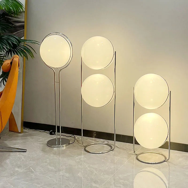 Lampadaire sphères - ambiance