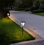 Villa Minimaliste ground light solar panel detail