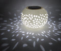 Lampe Solaire Céramique Jardin Décorative