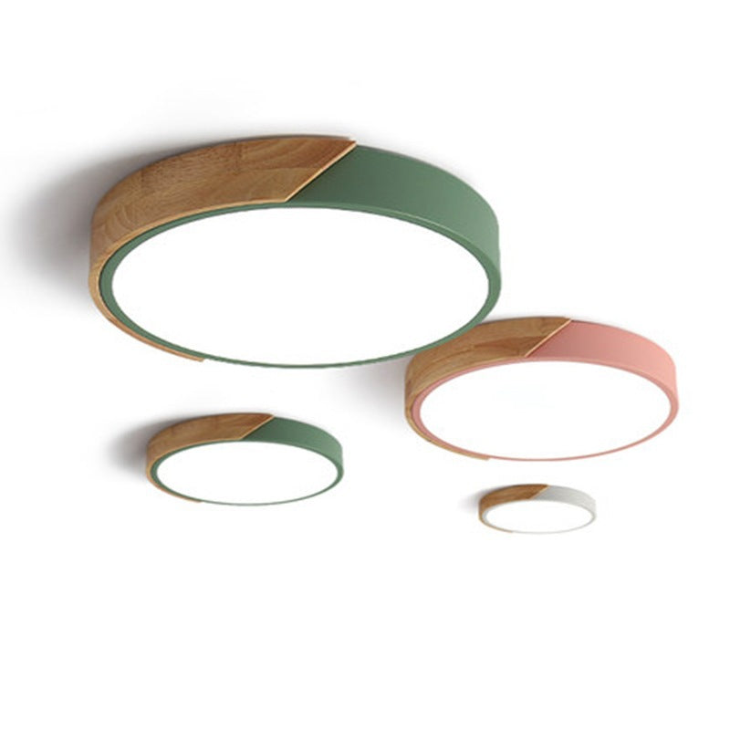 LED Ceiling Light Macaron Round Bedroom Light – detail view 2 | Belloriana