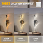Volute Spiral Wall Light Duo - full profile hallway installation