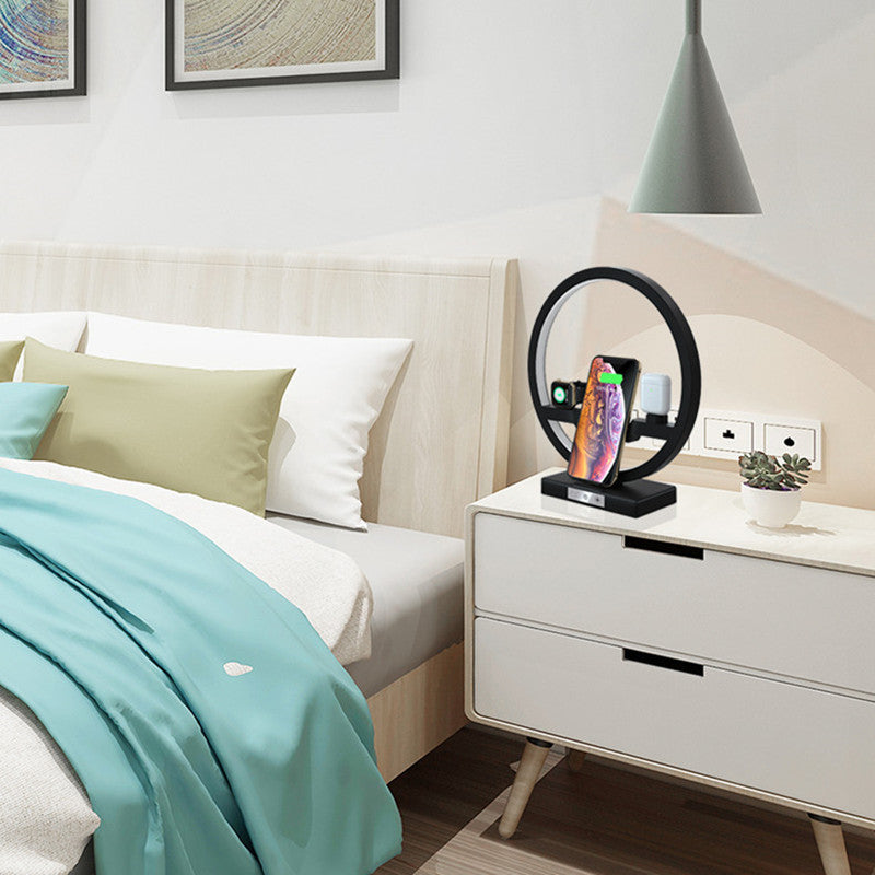 Fast Charging 4 In 1 Bedside Lamp Wireless Charger Bracket – detail view 6 | Belloriana