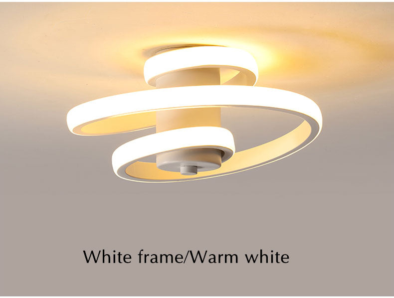 Simple And Modern Metal LED Lighting Ceiling Light – detail view 4 | Belloriana