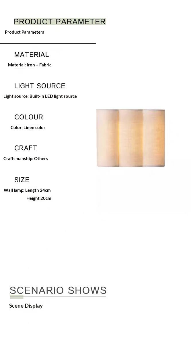 Vague sconce color tuning detail