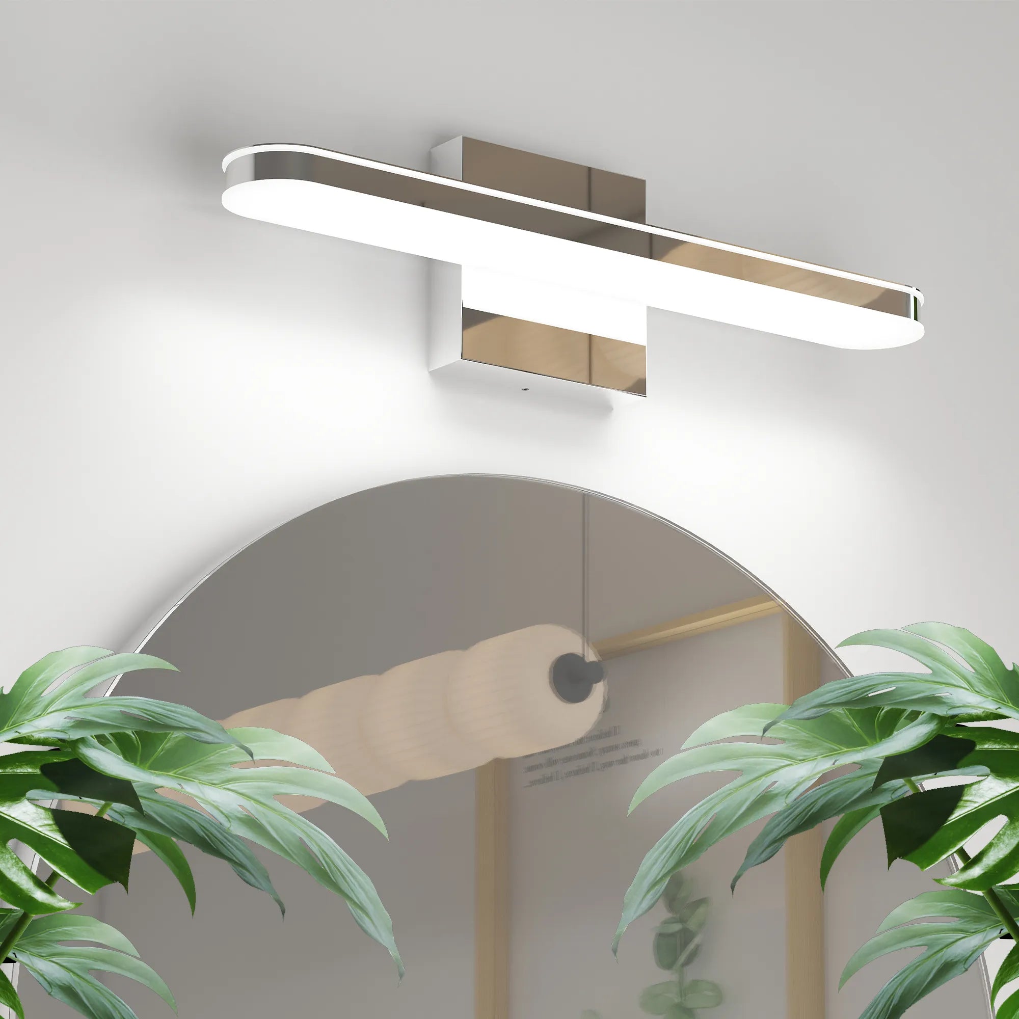 Barre LED dorée detail