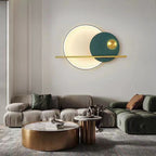 Ivoire Minimalist Bedside Wall Lamp - illuminated soft glow