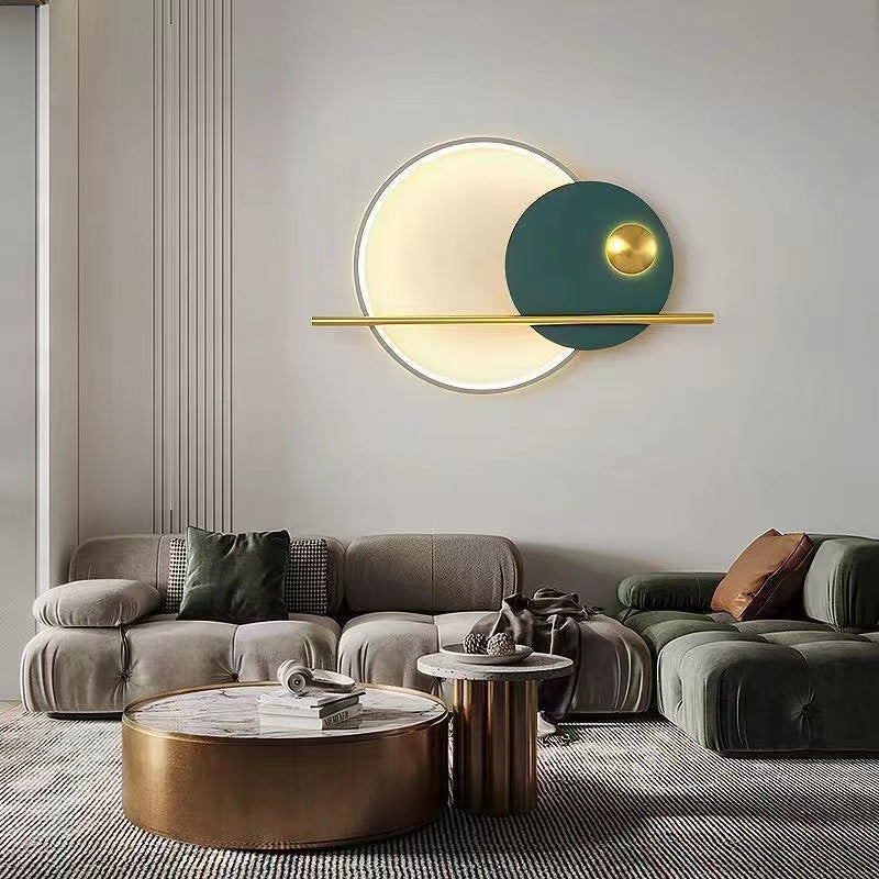Ivoire Minimalist Bedside Wall Lamp - illuminated soft glow