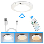 Détecteur motion-sensor ceiling light in a bathroom