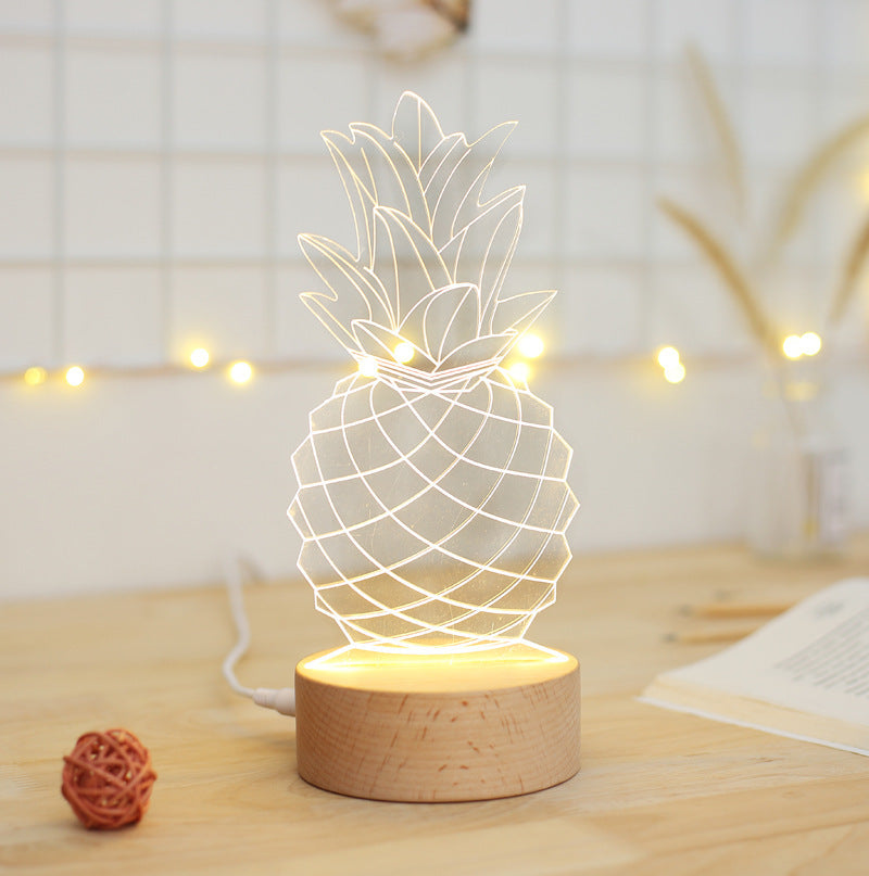 Bedside Lamp Pineapple Table Lamp – studio product photo | Belloriana
