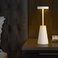 Nomade Portable Rechargeable Lamp - on outdoor dining table