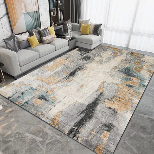 Tapis de Salon Lavable Doux