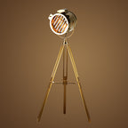 Stage Floor Lamp Industrial Style Tripod – detail view 5 | Belloriana