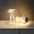 Creative Crystal Lamp Jellyfish Table Lamp Light Luxury Touch Decoration Home Decor – detail view 1 | Belloriana