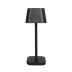 Rétro lamp detail of matte black finish