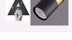 Duo swivel spotlight switched on