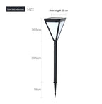 Villa Minimaliste ground light stake detail