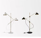 Showroom lamp styled in a bedroom