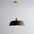 Suspension Bois Nordique Cuisine Ronde