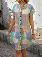 Robe Élégance Géométrique