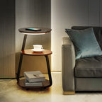 Nordic Minimalist Floor Lamp Wireless Charging Rack – studio product photo | Belloriana