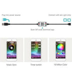 Ruban LED RVB connecté bluetooth