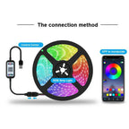 Ruban LED - utilisation avec téléphone