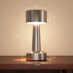 Argent lamp switched on, touch control