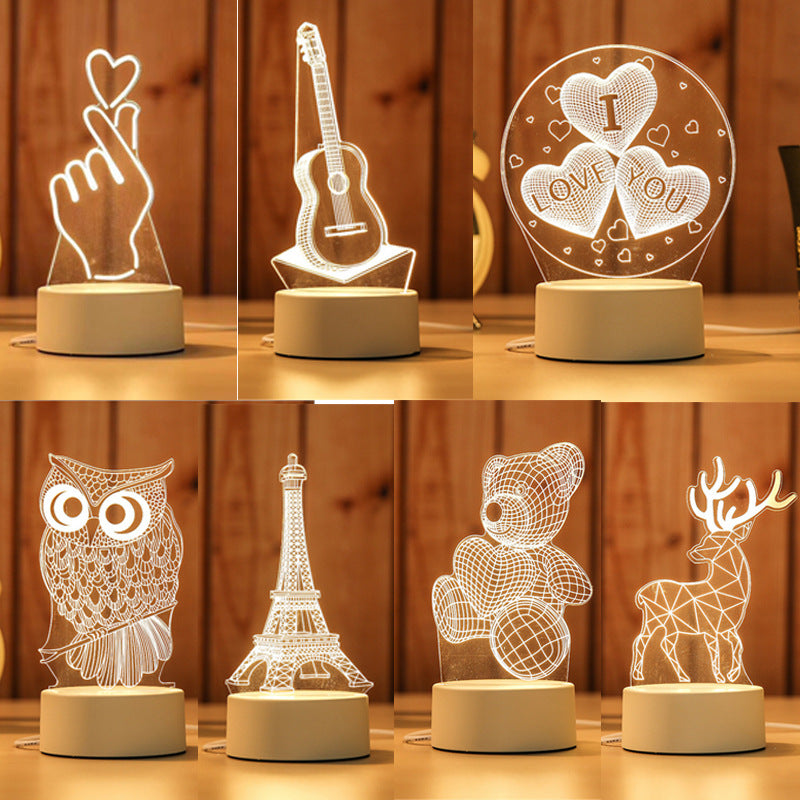 Bedroom Bedside Creative Electronic Night Light – detail view 1 | Belloriana