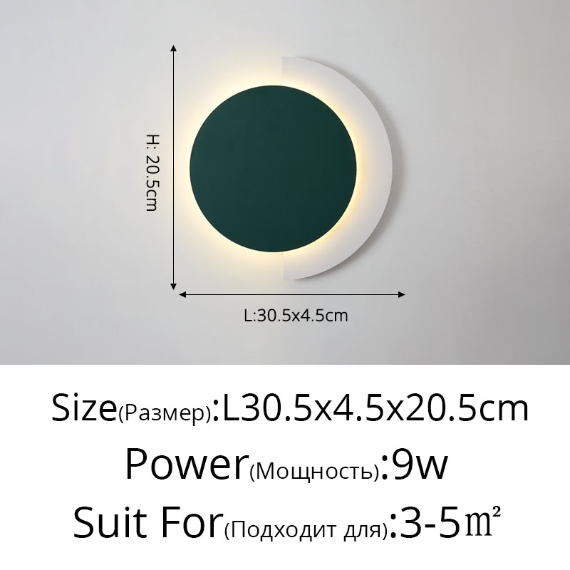Ivoire Minimalist Bedside Wall Lamp - bedroom pair lifestyle setting
